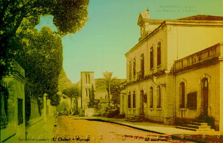 MARENGO LA MAIRIE ET L EGLISE.jpg